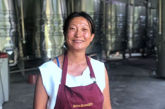 Emma Gao - Silver Heights Winery - Helanshan Mountain - China - Yhang Mei